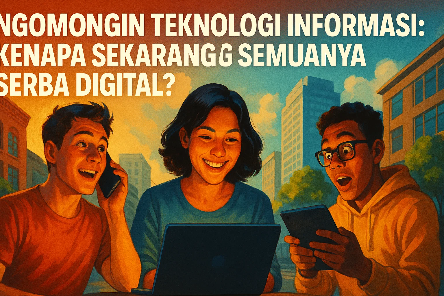 Ngomongin Teknologi Informasi: Kenapa Sekarang Semuanya Serba Digital?